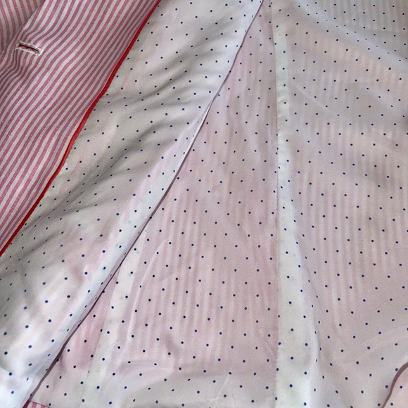Talbots Women's Aberdeen Pink Striped Blazer Sz 6P - Picture 6 of 9